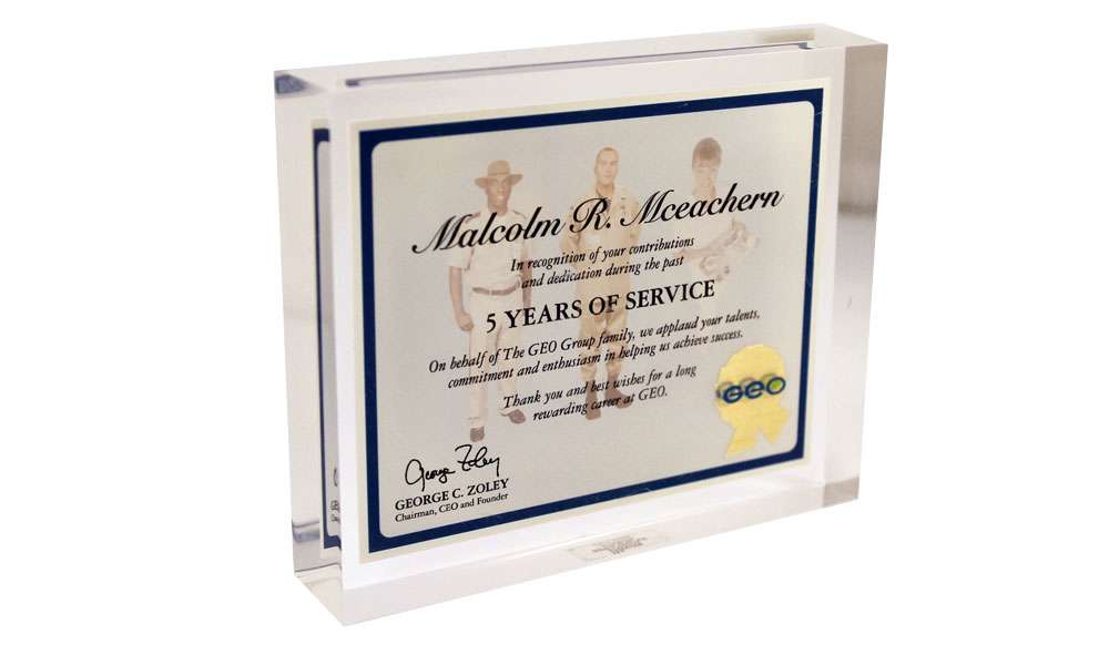 recognition products awards the corporate presence