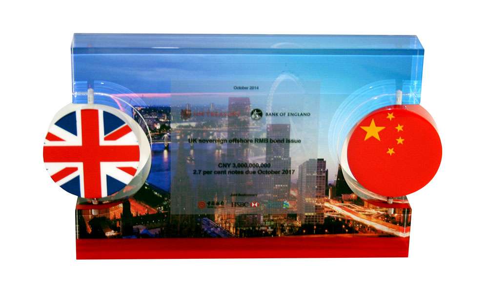 British-Chinese Cross-Border Deal Tombstone