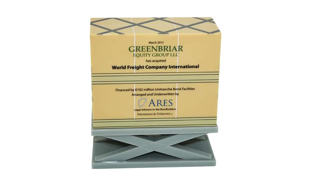 Shipping Crate-Themed Deal Tombstone